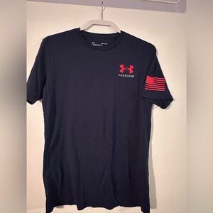 Under Armour Men's Dark Blue Freedom Tee
